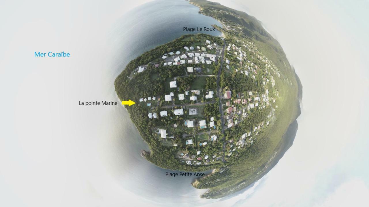 résidence la pointe marine Deshaies Extérieur photo